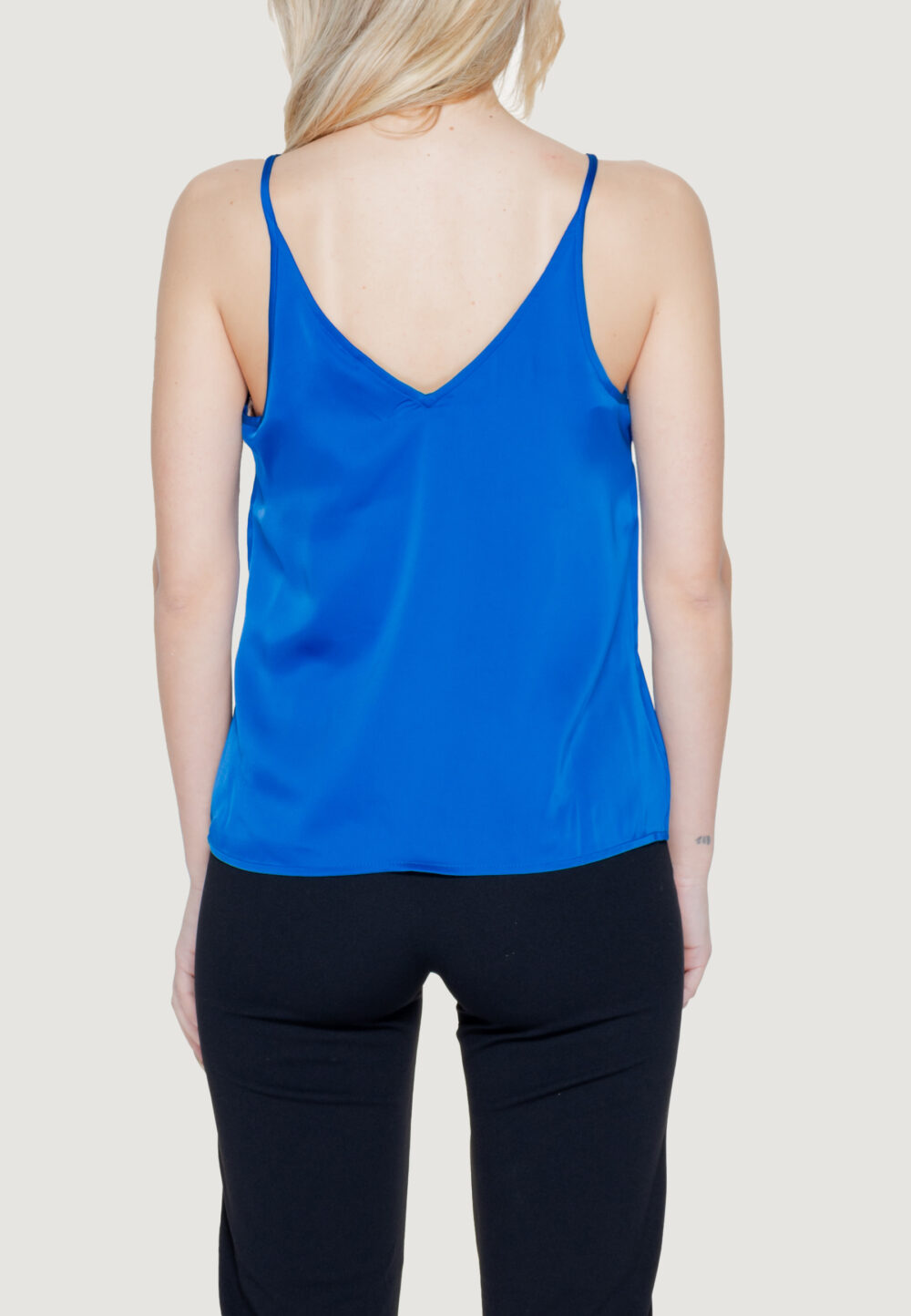 Top Vila Clothes viravenna v-neck strap top/dc Azzurro - Foto 2