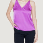 Top Vila Clothes viravenna v-neck strap top/dc Magenta - Foto 1