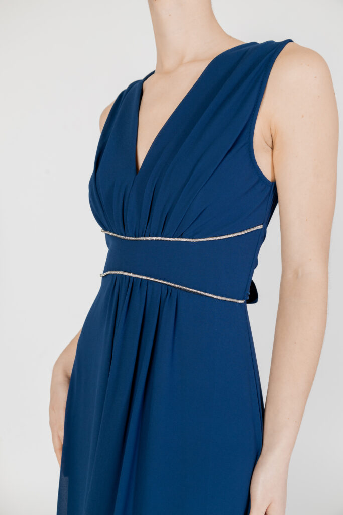 Vestito lungo Rinascimento baci ances-p Blu