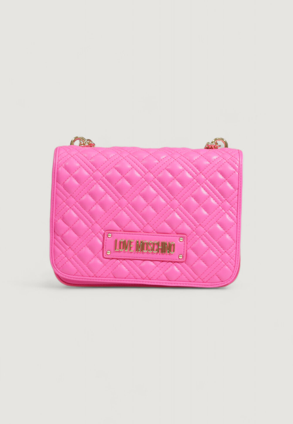 Borsa Love Moschino quilted Fuxia - Foto 1