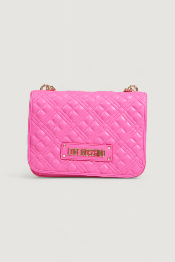 Borsa Love Moschino quilted Fuxia