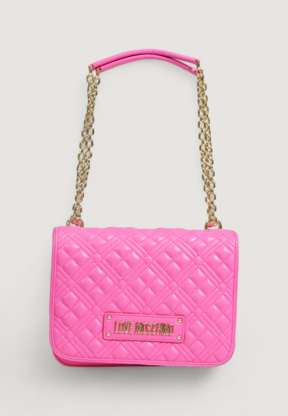 Borsa Love Moschino quilted Fuxia - Foto 5