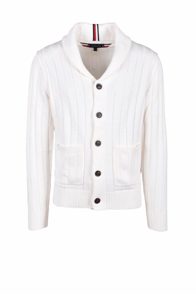 Cardigan Tommy Hilfiger  Bianco