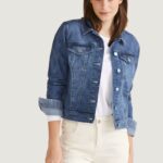 Giacchetto Street One qr denimjacket,indigo Denim - Foto 1