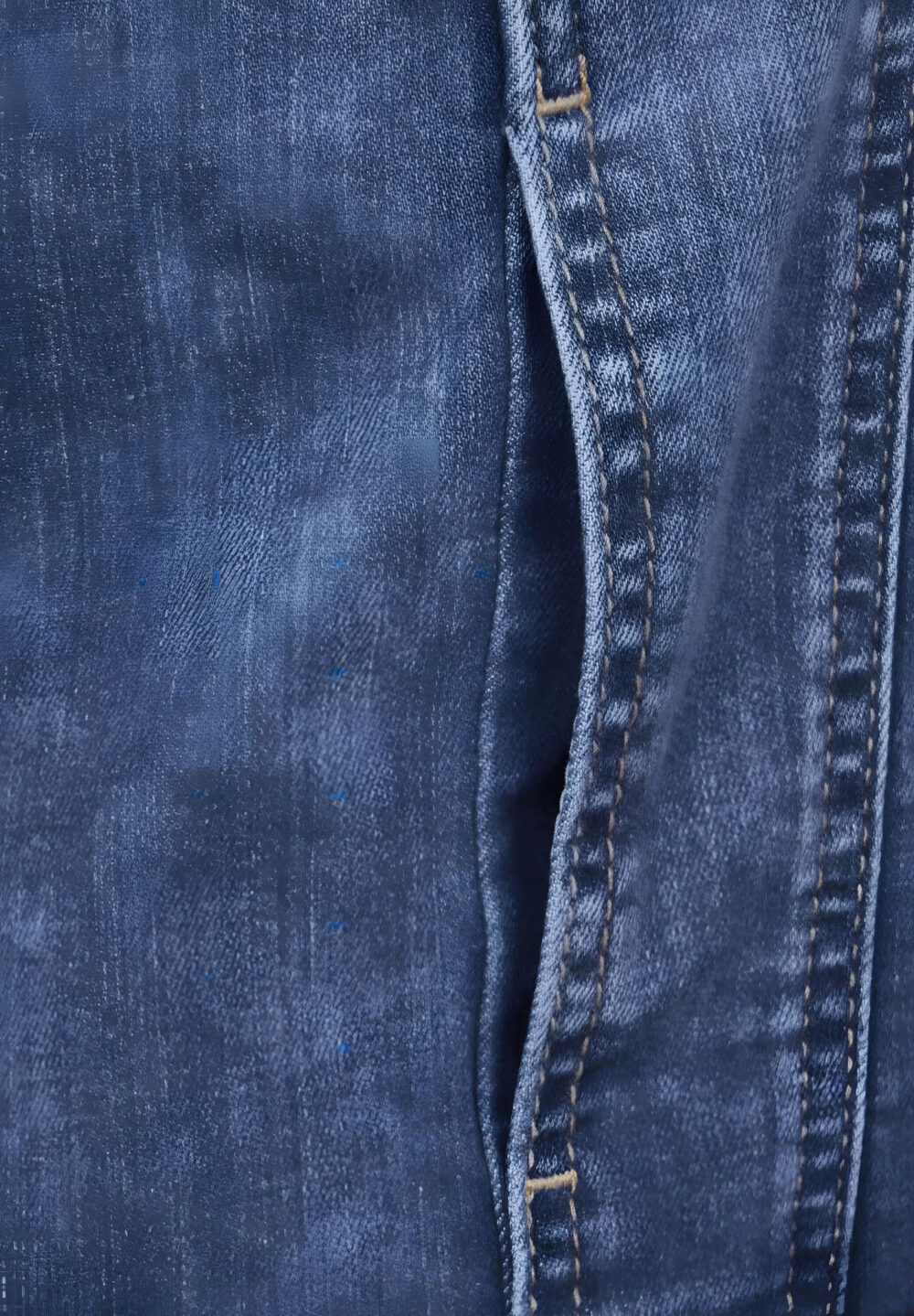 Giacchetto Street One qr denimjacket,indigo Denim - Foto 2