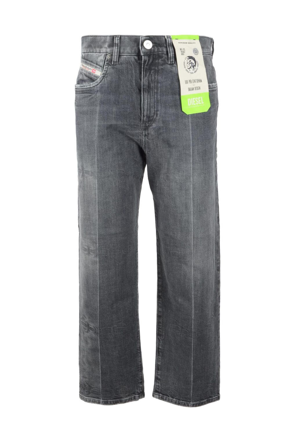 Jeans mom Diesel Grigio - Foto 1