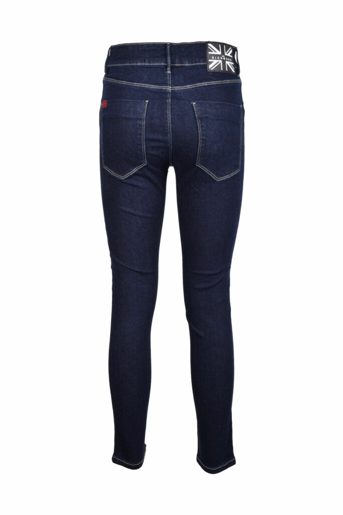 Jeans skinny John Richmond  Blu