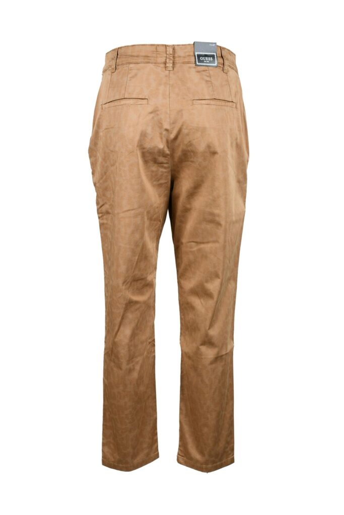 Pantaloni regular Guess  Marrone