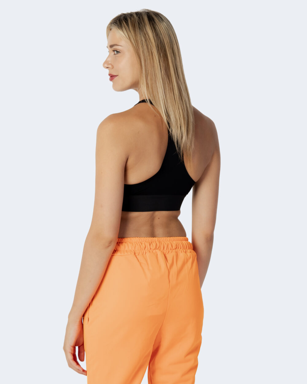 Top Gioselin crop fitness Arancione Fluo - Foto 3