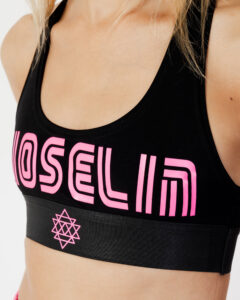 Top Gioselin crop fitness Fuxia - Foto 1