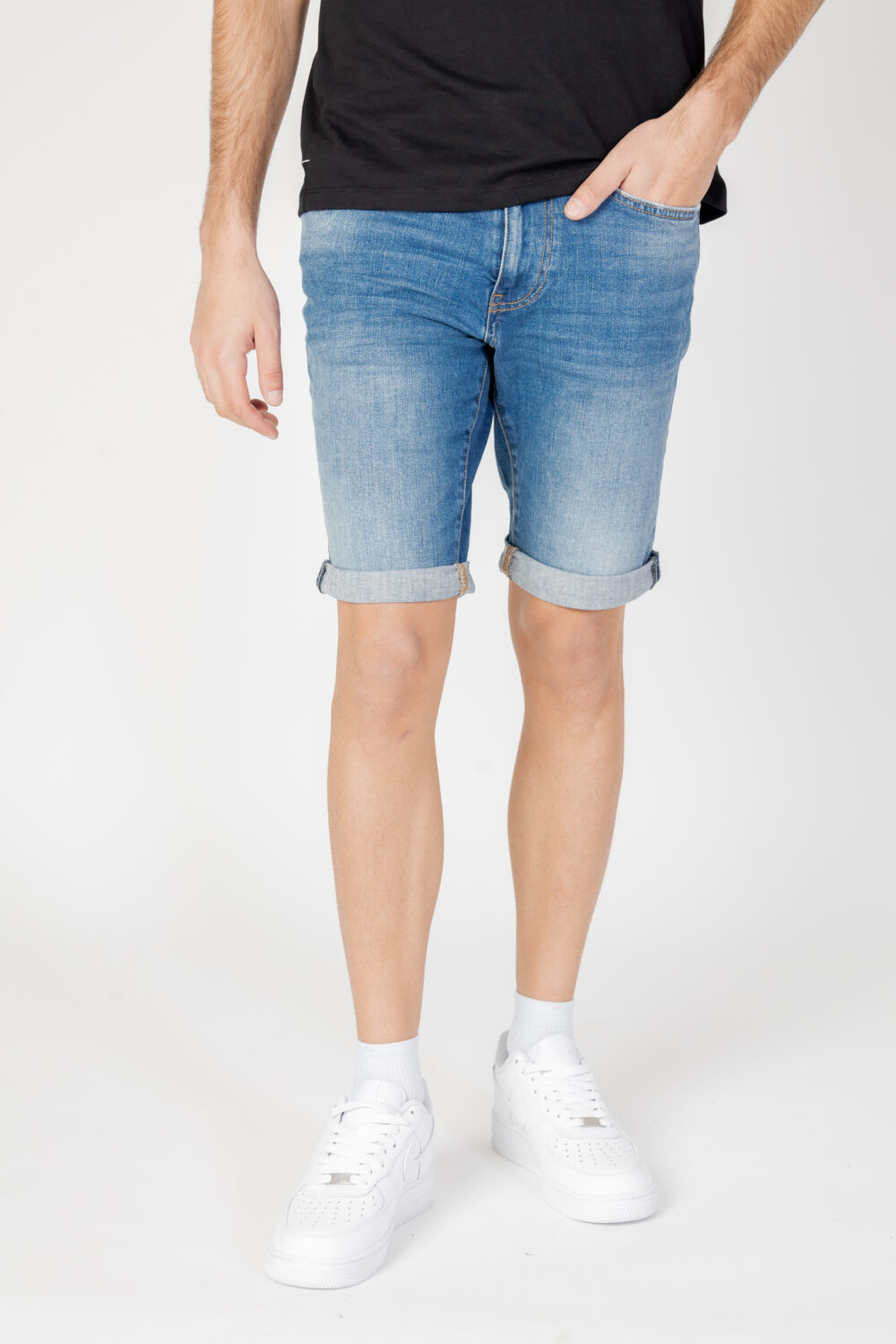 Bermuda GAS albert short rev Denim - Foto 1