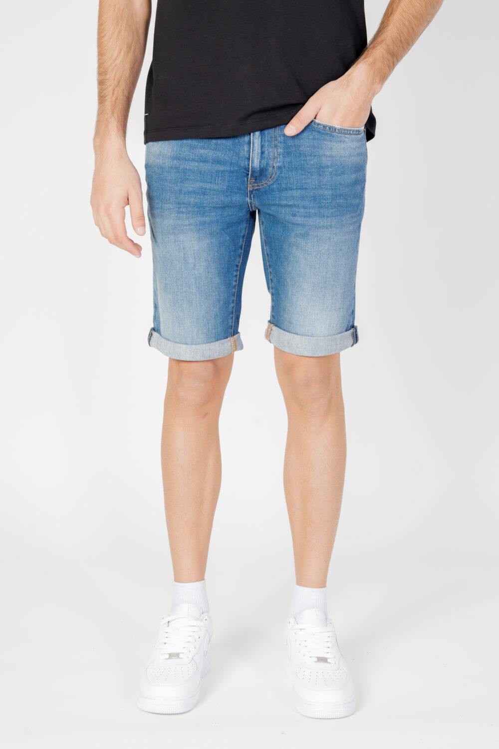 Bermuda GAS albert short rev Denim - Foto 6