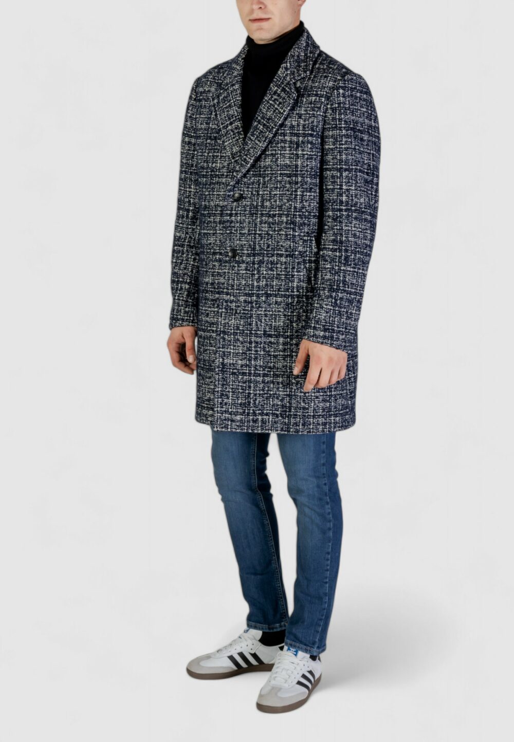 Cappotto Antony Morato slim fit bouclè Blu - Foto 2