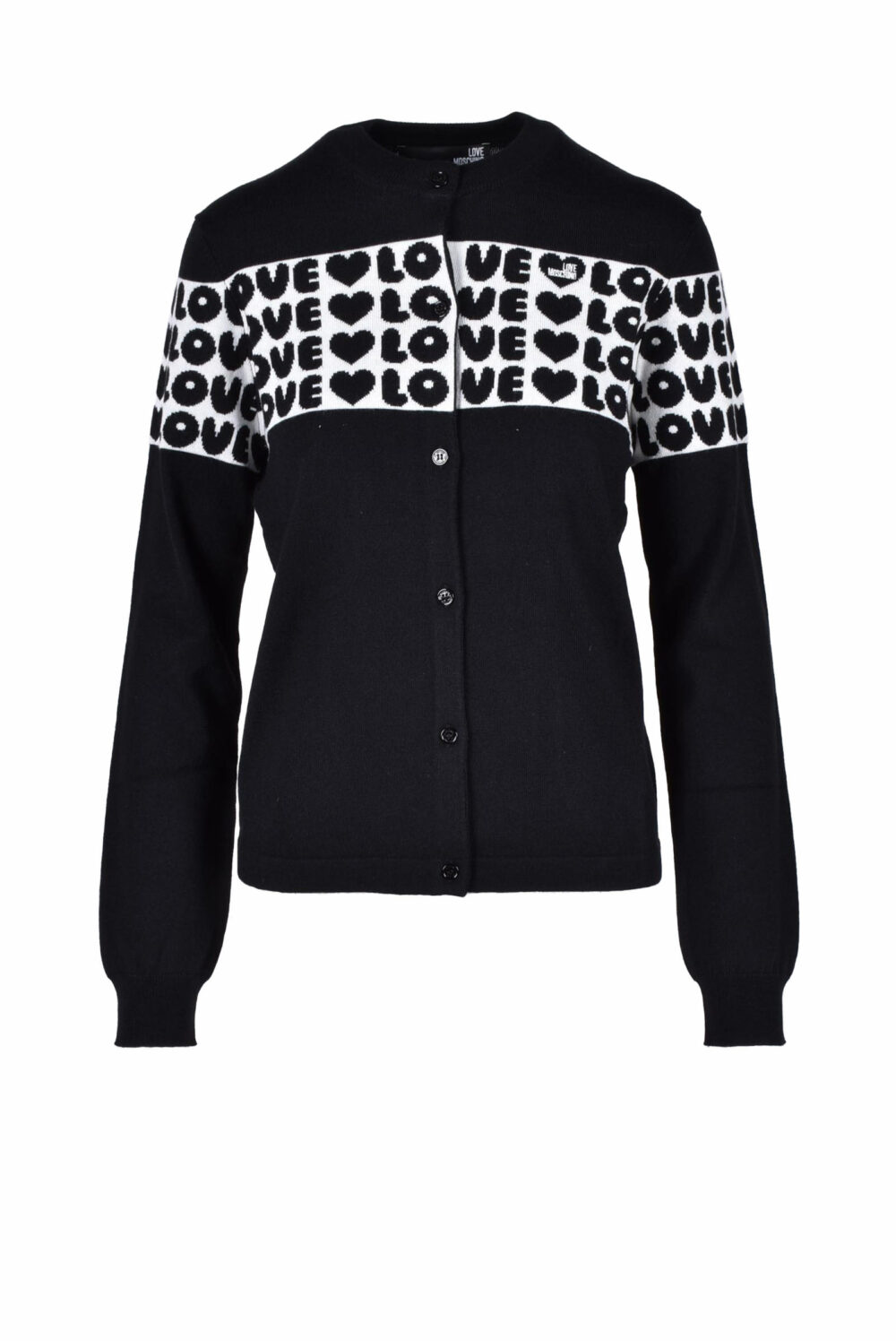 Cardigan Love Moschino Nero - Foto 1