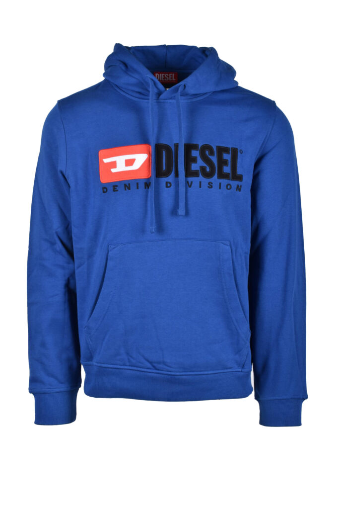 Felpa con cappuccio Diesel  Azzurro