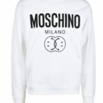 Felpa con cappuccio MOSCHINO COUTURE Bianco - Foto 1