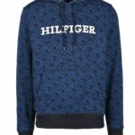 Felpa con cappuccio Tommy Hilfiger Blu - Foto 1