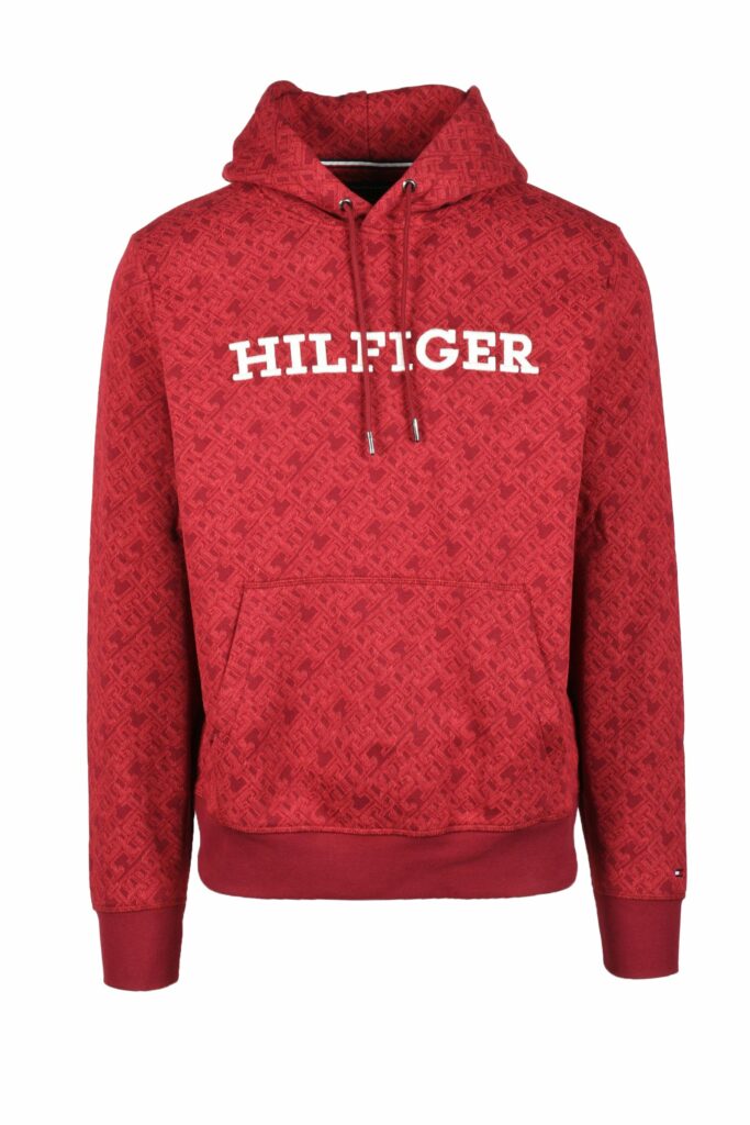 Felpa con cappuccio Tommy Hilfiger  Rosso