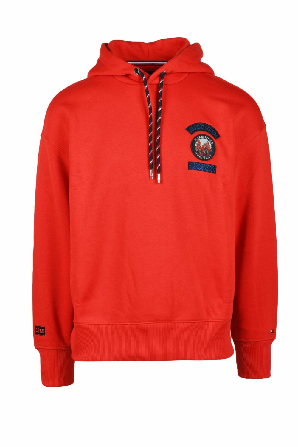 Felpa con cappuccio Tommy Hilfiger Rosso - Foto 1