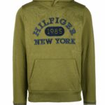 Felpa con cappuccio Tommy Hilfiger Verde - Foto 1