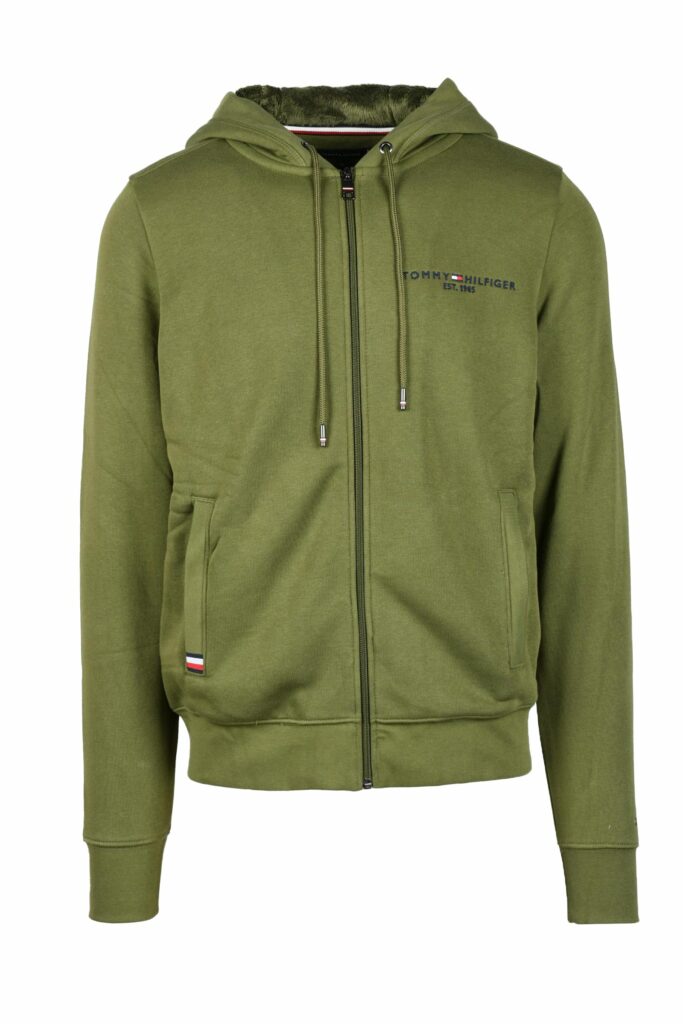 Felpa con cappuccio Tommy Hilfiger  Verde