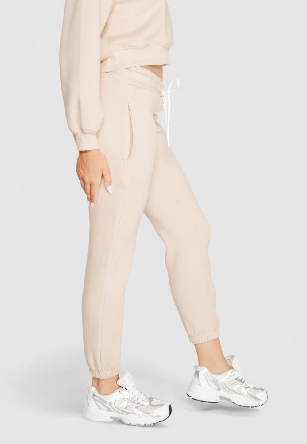 Pantaloni sportivi Icon Beige - Foto 3