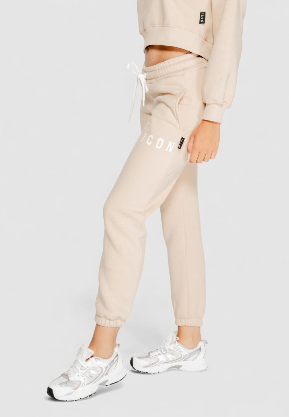 Pantaloni sportivi Icon Beige - Foto 4