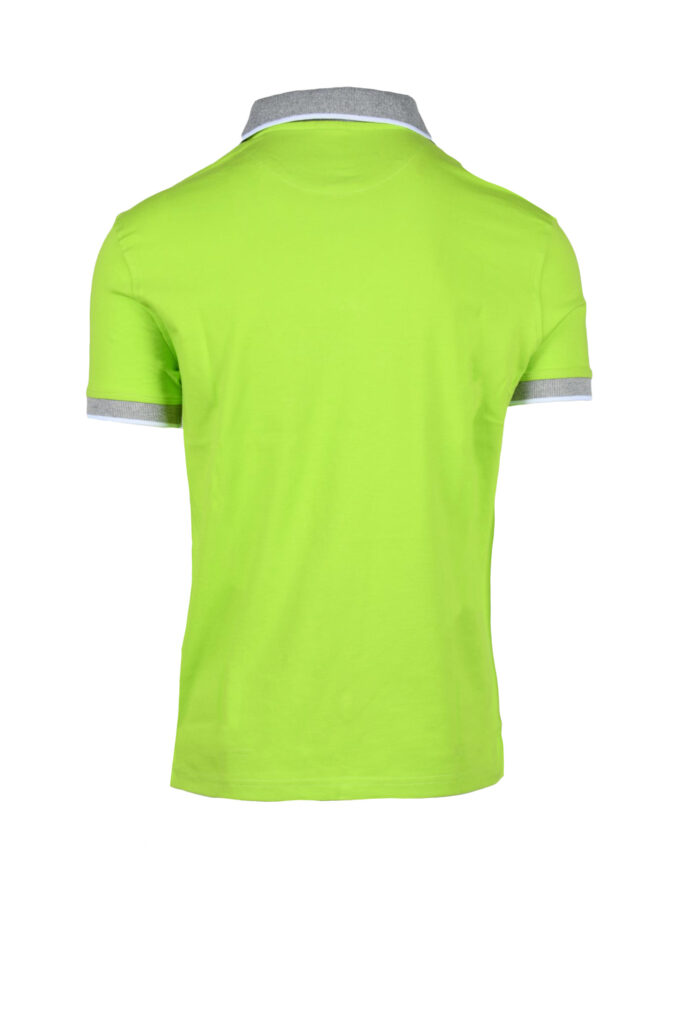 Polo manica corta NORTH SAILS  VERDE FLUO