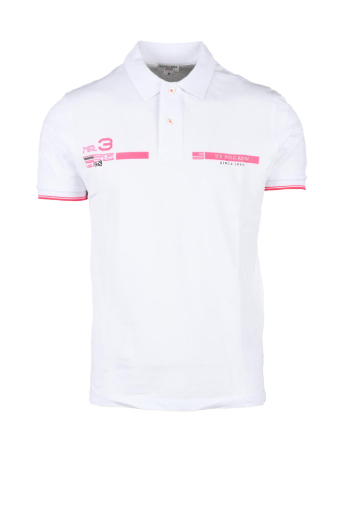 Polo manica corta U.S. Polo Assn. polo Bianco