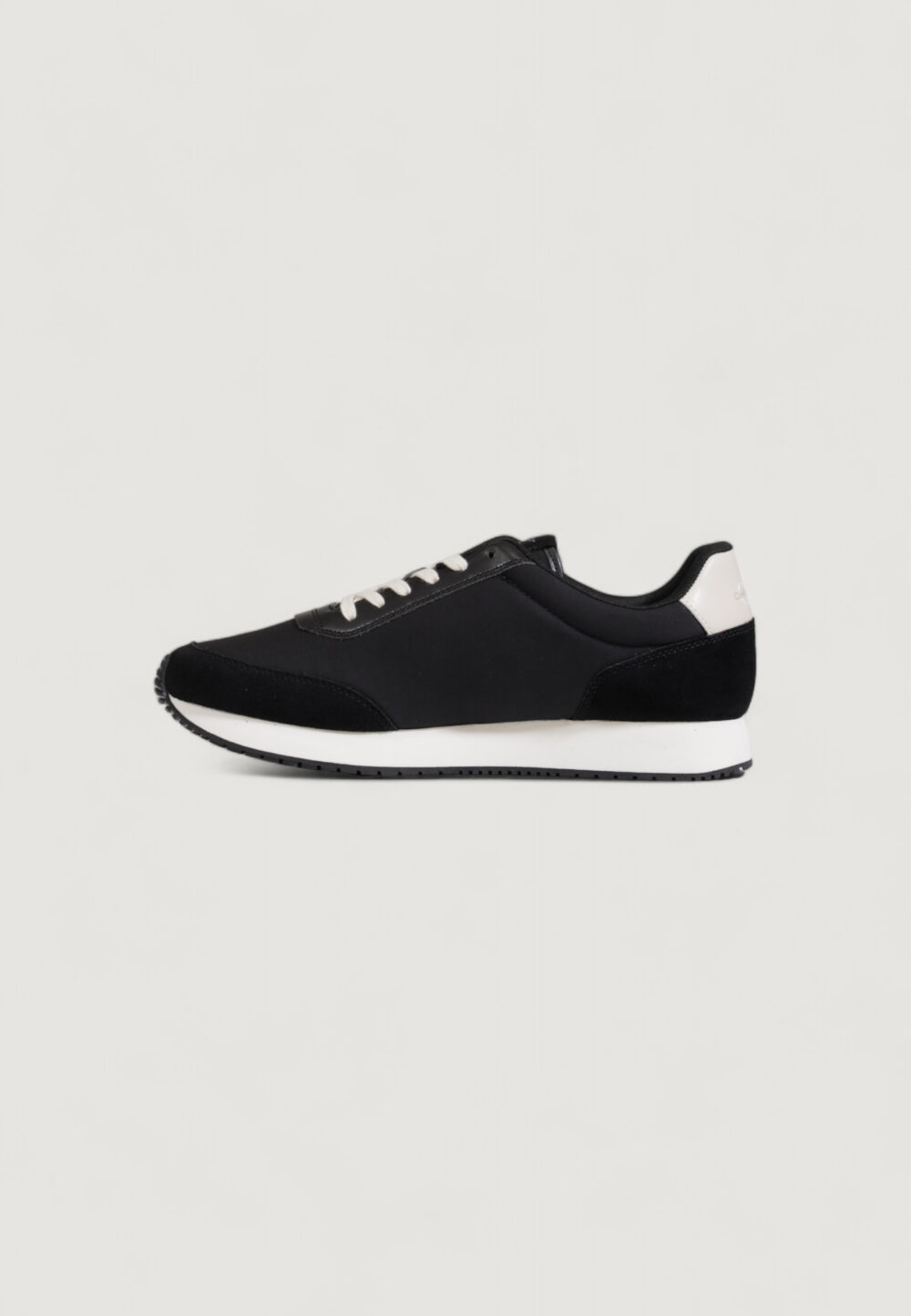 Sneakers Calvin Klein Jeans retro runner low mix Nero - Foto 2