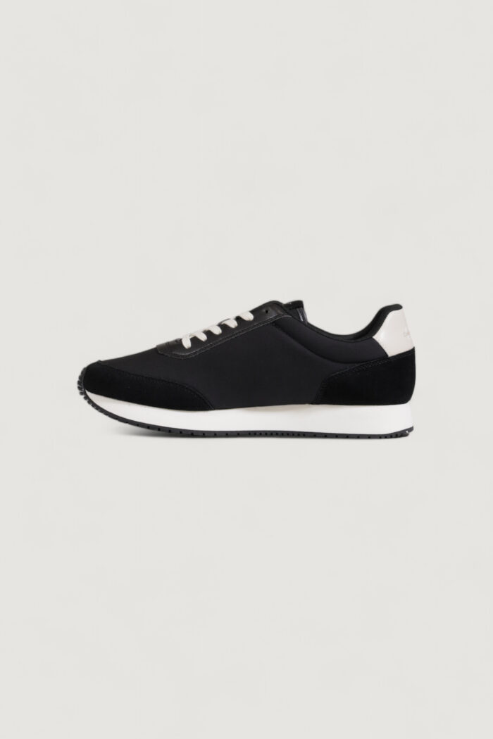 Sneakers Calvin Klein Jeans retro runner low mix Nero