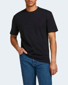 T-shirt Jack Jones jjerelaxed tee ss o-neck noos Nero - Foto 1