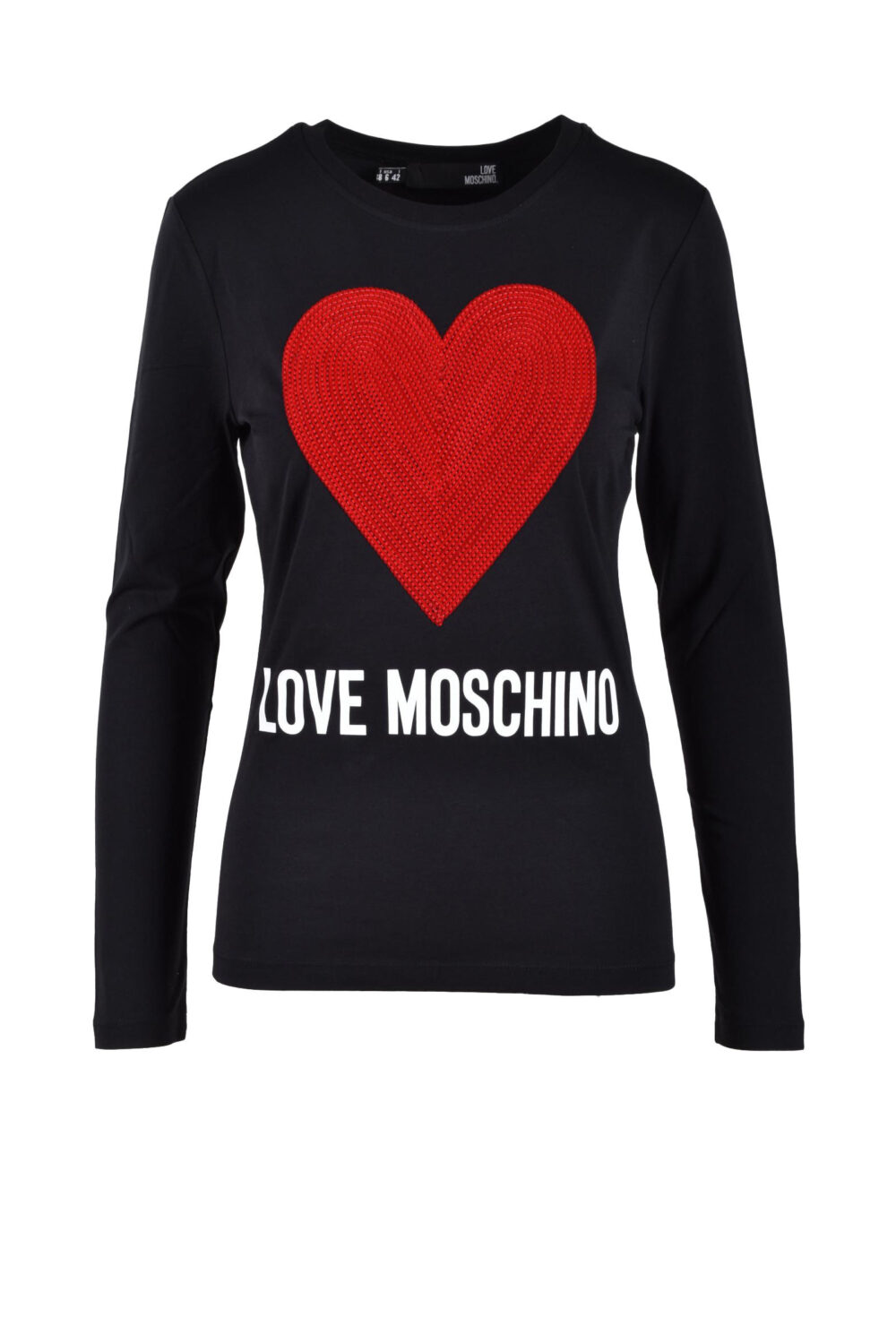 T-shirt manica lunga Love Moschino tshirt Nero - Foto 1