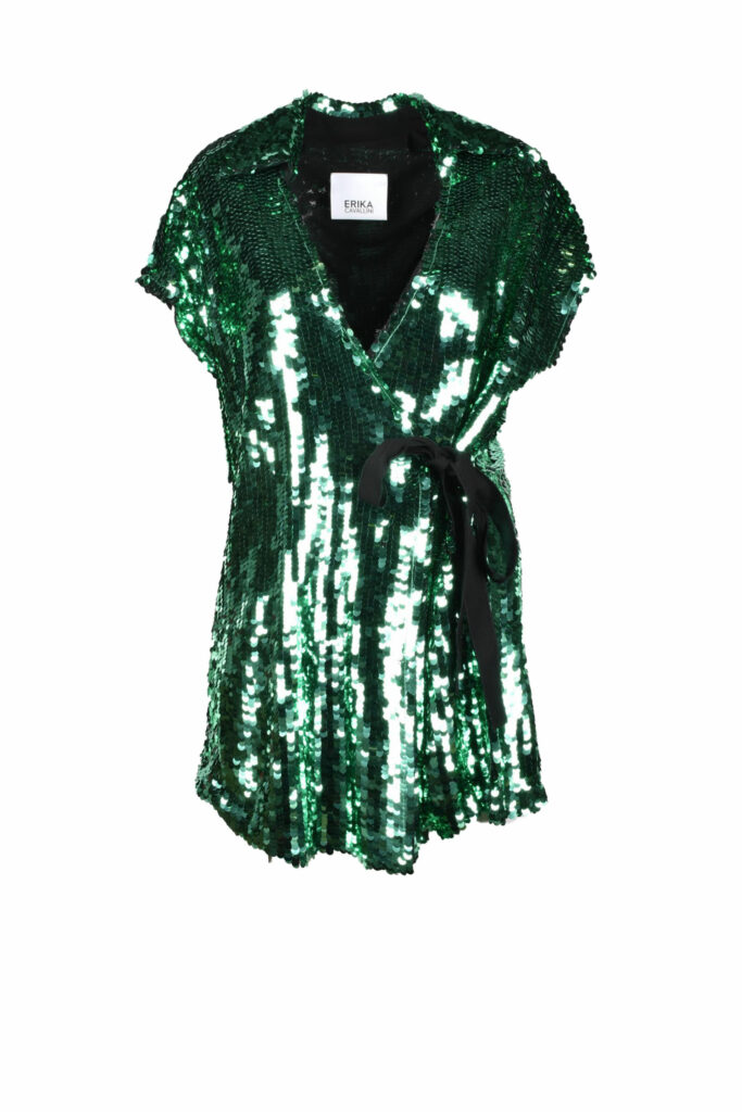 Bluse manica lunga ERIKA CAVALLINI  Verde