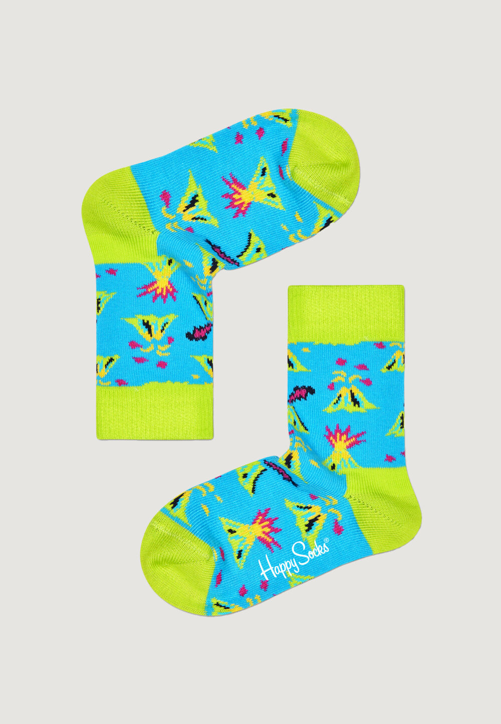 Calzini lunghi Happy Socks Celeste - Foto 1