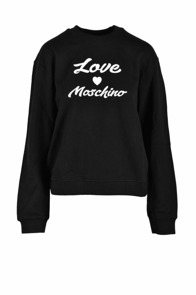 Felpa con cappuccio Love Moschino  Nero