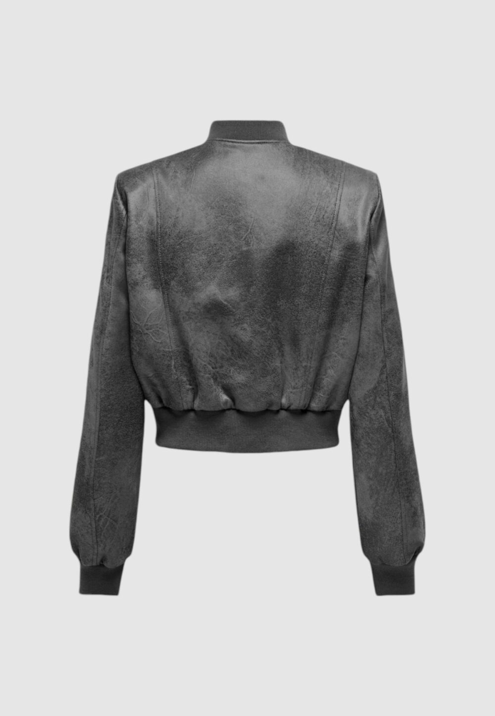 Giacchetto Only onlparis faux suede bomber otw Grigio - Foto 2