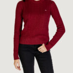 Maglione Tommy Hilfiger Jeans tjw cable essential Rosso - Foto 1