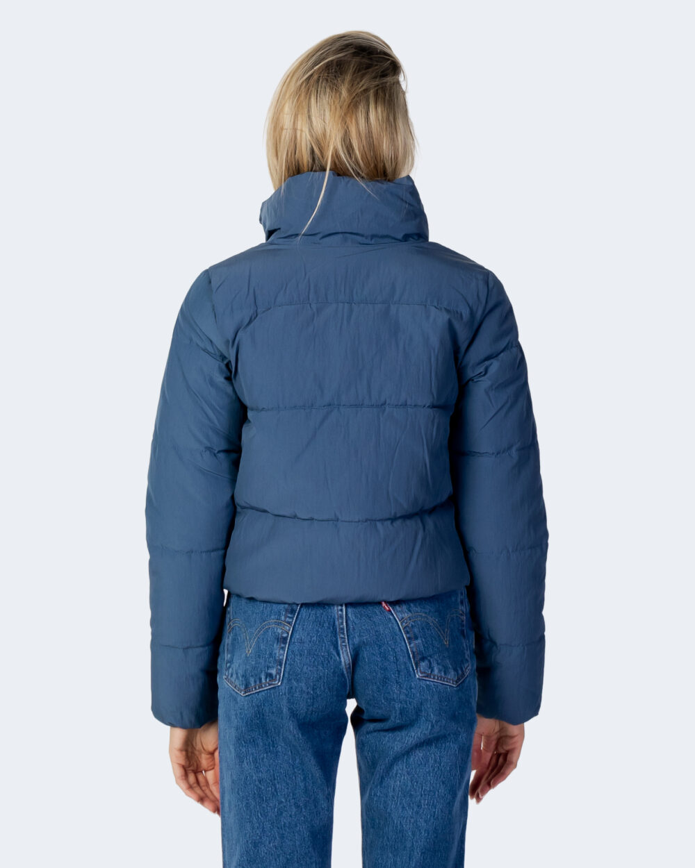 Piumino Only onldolly short puffer jacket otw noos Denim - Foto 5