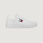 Sneakers Tommy Hilfiger Jeans retro basket ess Bianco - Foto 1