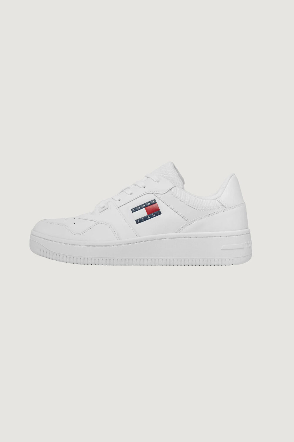 Sneakers Tommy Hilfiger Jeans retro basket ess Bianco - Foto 2