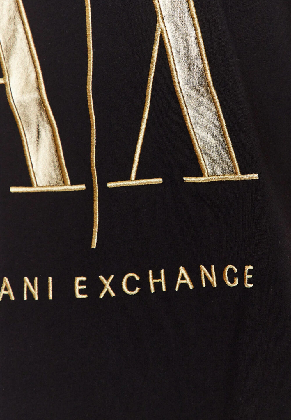 T-shirt Armani Exchange Nero - Foto 3