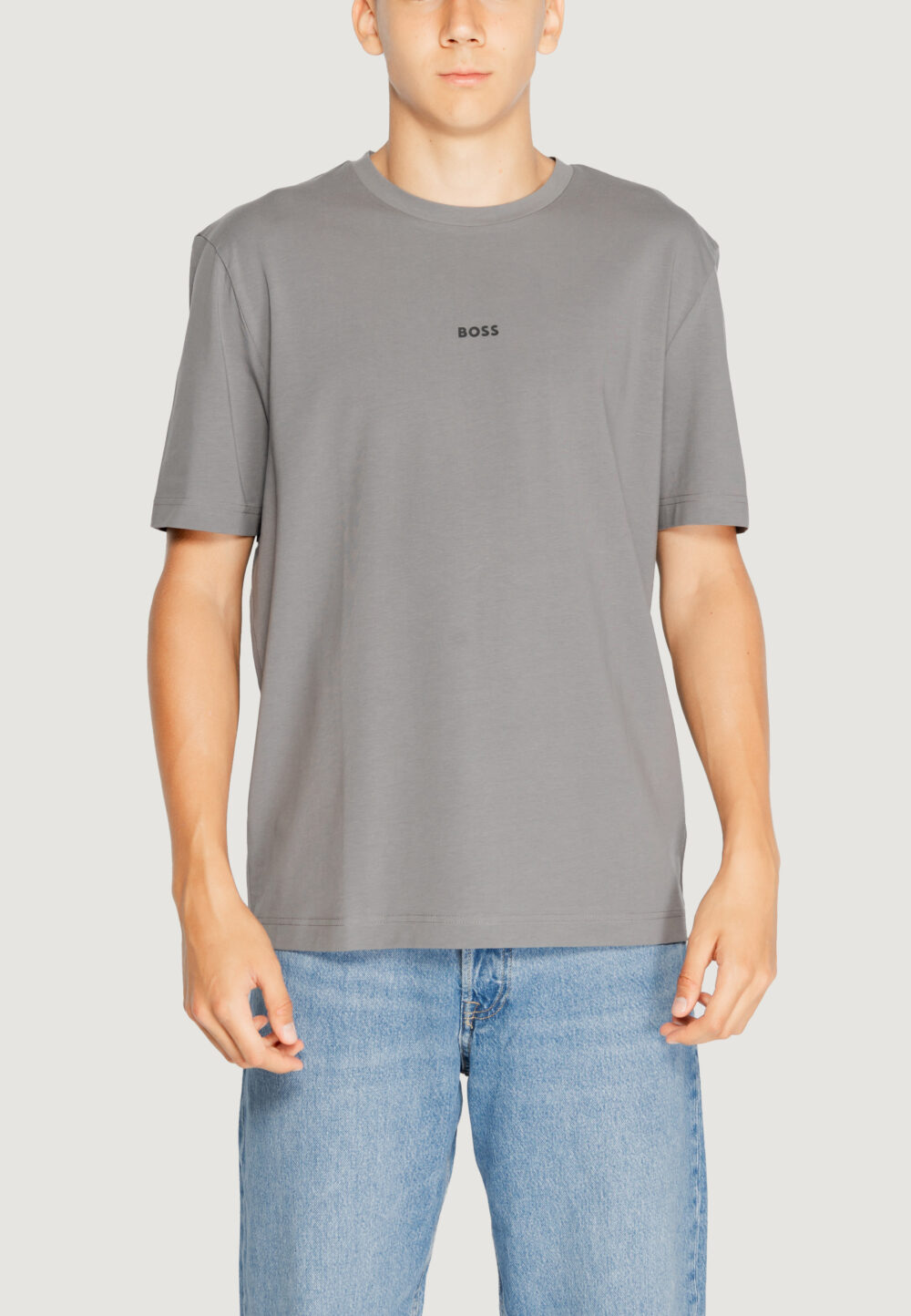 T-shirt Boss tchup Grigio - Foto 6