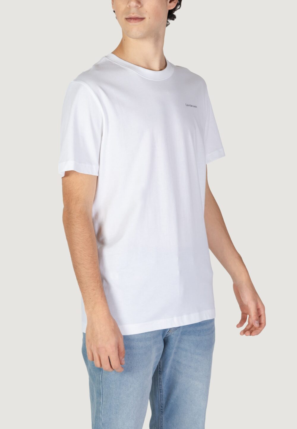 T-shirt Calvin Klein Jeans ck multibox tee Bianco - Foto 4