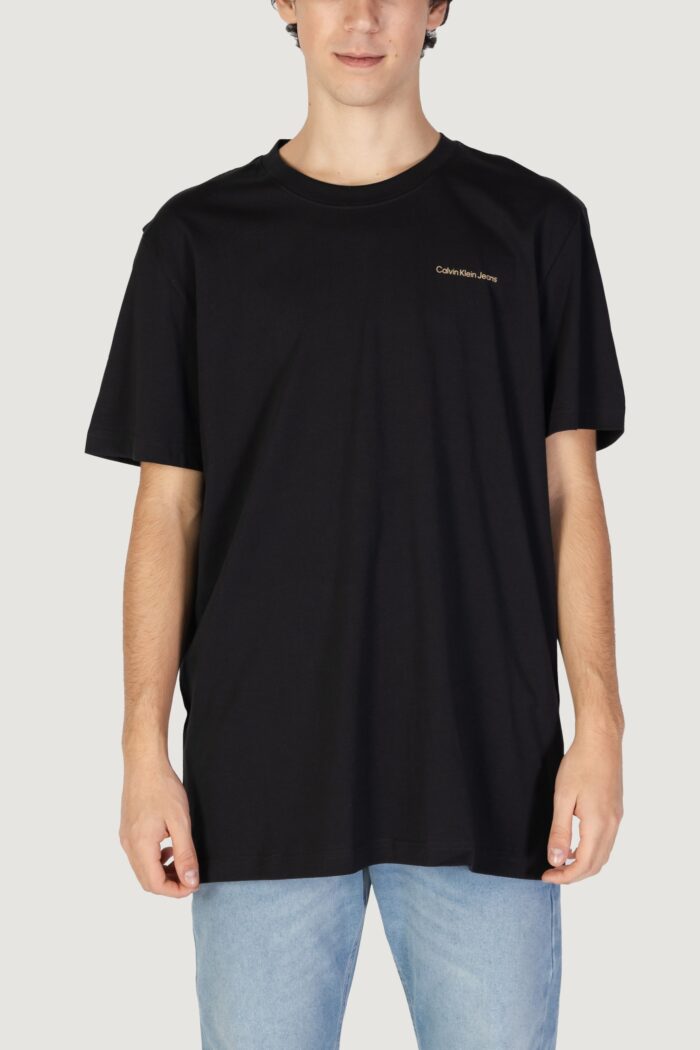 T-shirt Calvin Klein Jeans ck multibox tee Nero