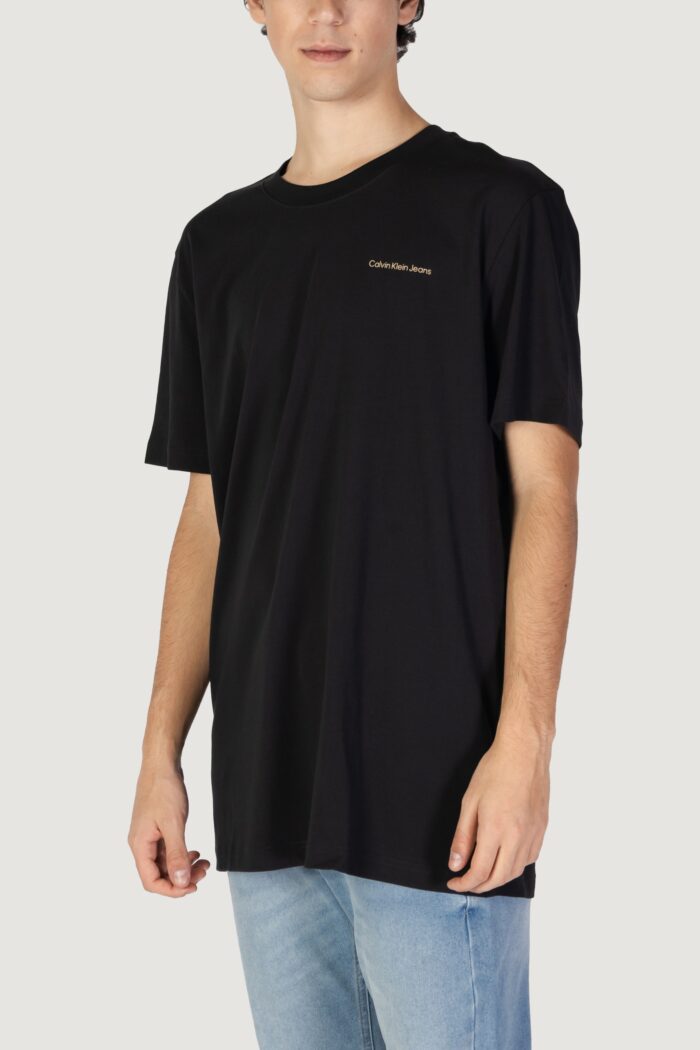 T-shirt Calvin Klein Jeans ck multibox tee Nero