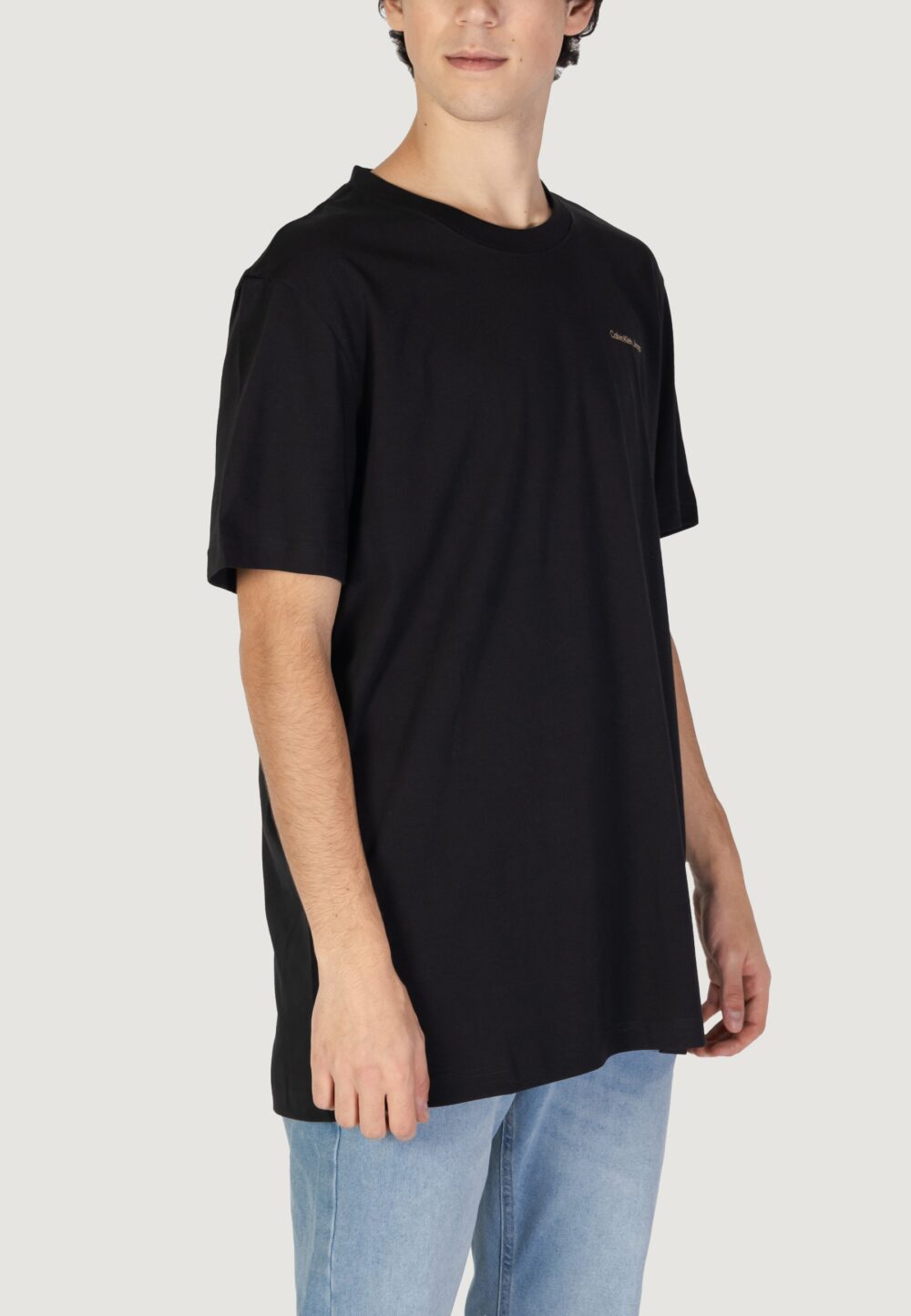 T-shirt Calvin Klein Jeans ck multibox tee Nero - Foto 4