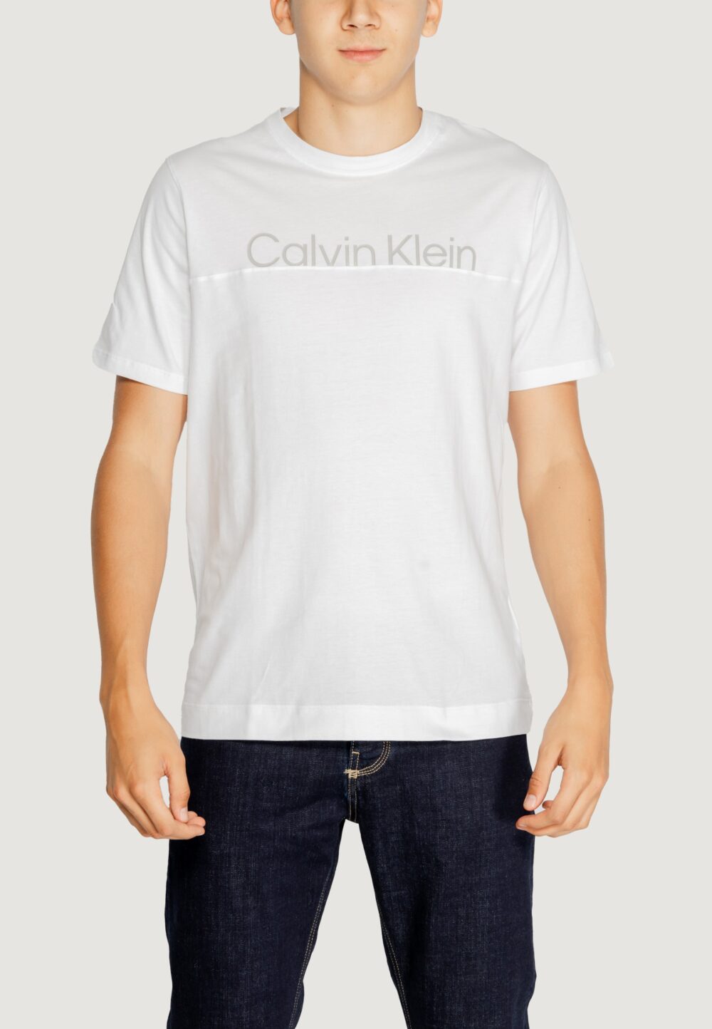 T-shirt Calvin Klein Sport pw - graphic s/s t-s Bianco - Foto 1