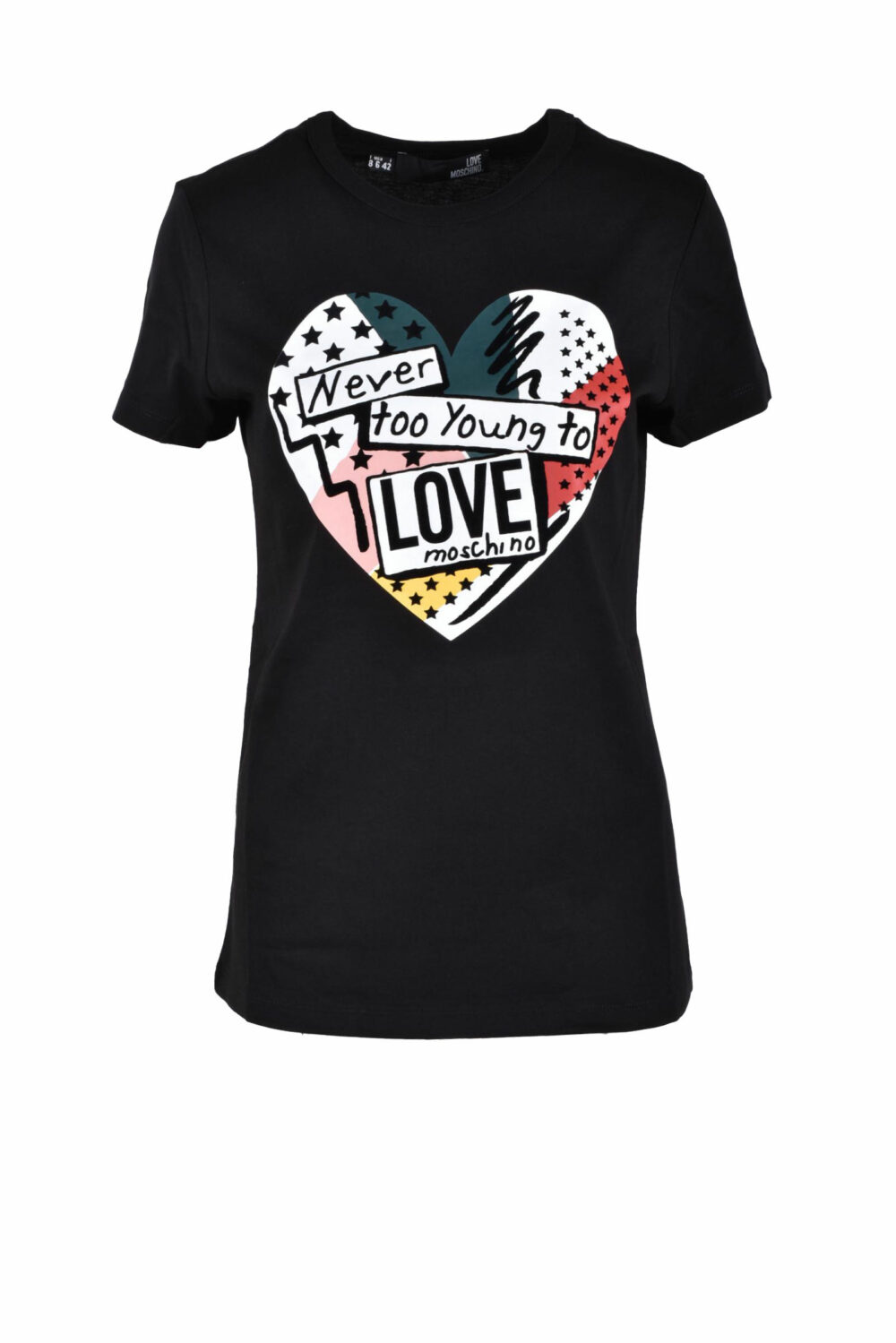 T-shirt Love Moschino Nero - Foto 1