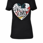 T-shirt Love Moschino Nero - Foto 1